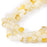 Crofta Yellow Jade Round Gemstone Loose Beads Strand 6mm / 15.5 Inch