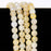 Crofta Yellow Jade Round Gemstone Loose Beads Strand 6mm / 15.5 Inch