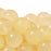 Crofta Yellow Jade Round Gemstone Loose Beads Strand 6mm / 15.5 Inch