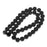 Crofta 10mm Black Onyx Coin Gemstone Loose Beads Strand 15 Inch