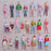 Crofta 100pcs Painted Model Train People Figures (1 to 50)