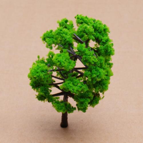 Crofta 10Pcs Model Tree Set DIY Scenery Landscape HO N w/ 2 Grass Mat Lawn