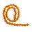 Crofta 10mm Mahogany Synthetic Amber Round Loose Beads Strand 15.5 Inch