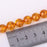 Crofta 10mm Mahogany Synthetic Amber Round Loose Beads Strand 15.5 Inch