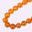 Crofta 10mm Mahogany Synthetic Amber Round Loose Beads Strand 15.5 Inch