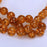 Crofta 10mm Mahogany Synthetic Amber Round Loose Beads Strand 15.5 Inch