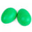 Crofta 1 Pair Plastic Percussion Musical Egg Maracas Shakers - Green