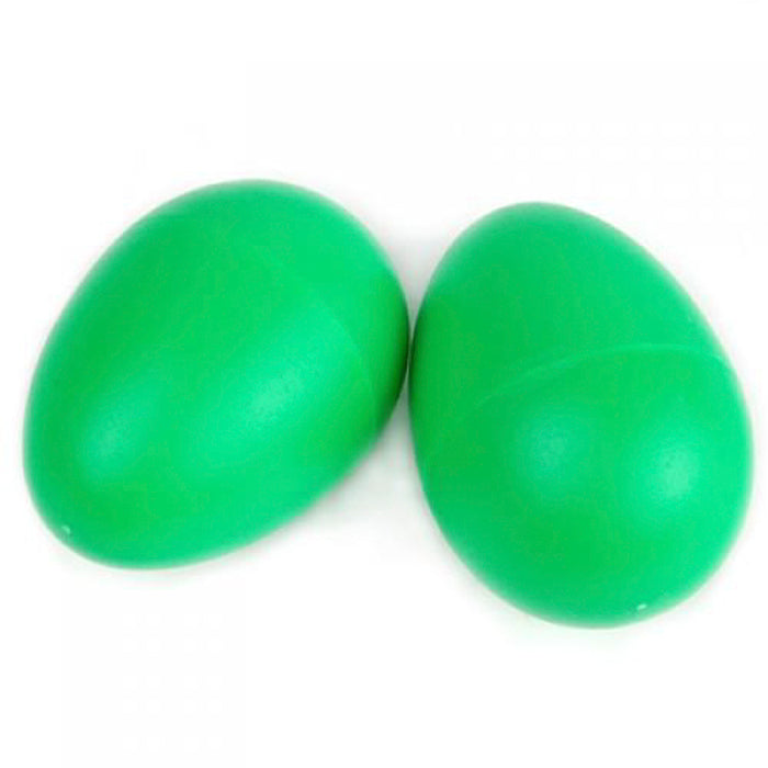 Crofta 1 Pair Plastic Percussion Musical Egg Maracas Shakers - Green