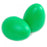 Crofta 1 Pair Plastic Percussion Musical Egg Maracas Shakers - Green