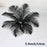 Crofta 10pcs Black Ostrich Feathers for Craft Mask Hat 5.5 Inch