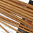 Crofta 11 Sizes 2.0mm-5.0mm 40cm Bamboo Circular Knitting Needles