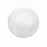 Crofta 10 x White Christmas Modelling Craft Polystyrene Foam Ball Sphere 10cm