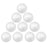 Crofta 10 x 6cm White Modelling Craft Polystyrene Foam Ball Sphere