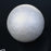 Crofta 10 x 6cm White Modelling Craft Polystyrene Foam Ball Sphere