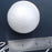 Crofta 10 x 6cm White Modelling Craft Polystyrene Foam Ball Sphere