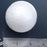 Crofta 10 x 6cm White Modelling Craft Polystyrene Foam Ball Sphere