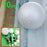 Crofta 10 x 7cm White Modelling Craft Polystyrene Foam Ball Sphere