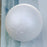 Crofta 10 x 7cm White Modelling Craft Polystyrene Foam Ball Sphere