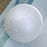 Crofta 10 x 7cm White Modelling Craft Polystyrene Foam Ball Sphere