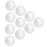 Crofta 10pcs 8cm White Modelling Craft Polystyrene Foam Balls Spheres