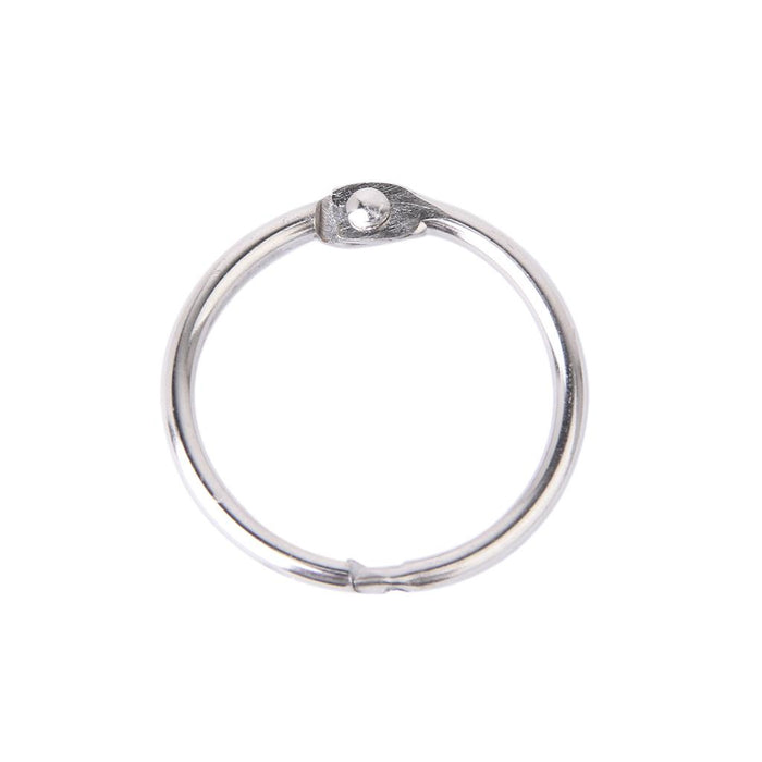 Crofta 10x Hinged Rings for Scrapbooks Albums - 45mm