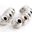 Crofta 10pcs Antique Silver Metal Skull Spacer Beads Fit DIY Charm Bracelet 3.9mm Hole