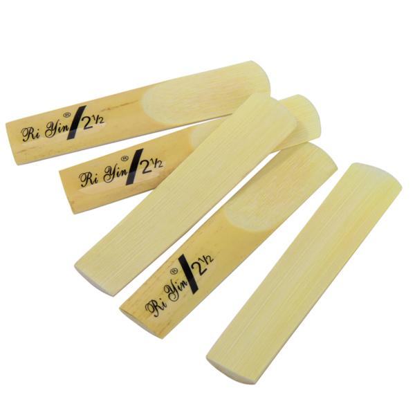 Crofta 10pcs bE Saxophone Reeds Strength 2.5 Reeds