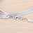 Crofta 16.5 Inch Silver Snake Chain Necklace