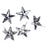 Crofta 100pcs Silver Star Studs Nailheads 9mm