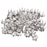 Crofta 100pcs Silver Star Studs Nailheads 9mm