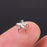 Crofta 100pcs Silver Star Studs Nailheads 9mm