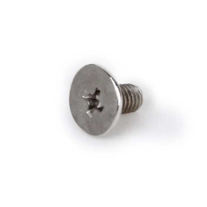 Crofta 10 Sets Cone Screwback Rivet Studs 12mm Silver