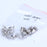 Crofta 10 Sets Cone Screwback Rivet Studs 12mm Silver