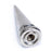 Crofta 10 Sets Cone Screwback Spikes Studs 25mm Silver