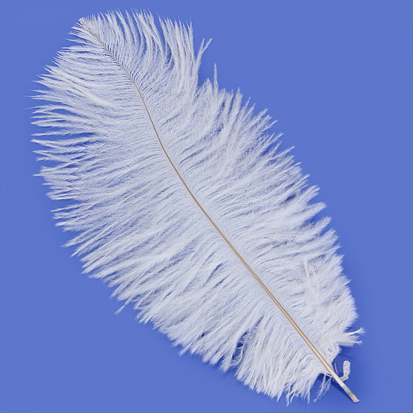 Crofta 10pcs White Ostrich Feathers 6.7-9 Inch