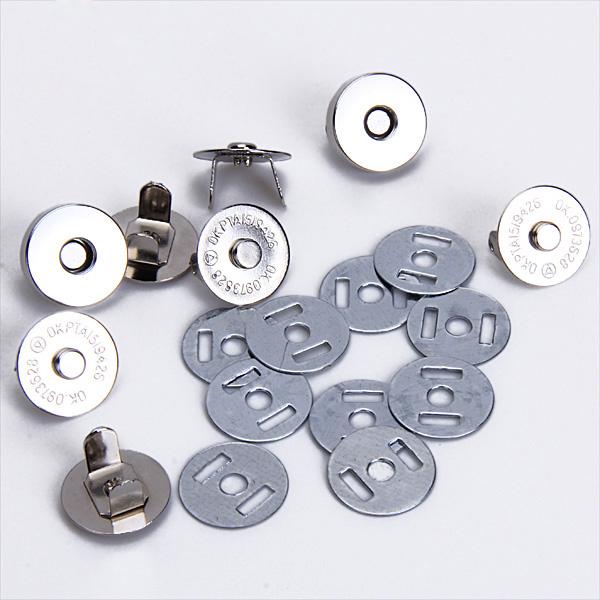 Crofta 10 Sets Magnetic Bag Clasps 18mm