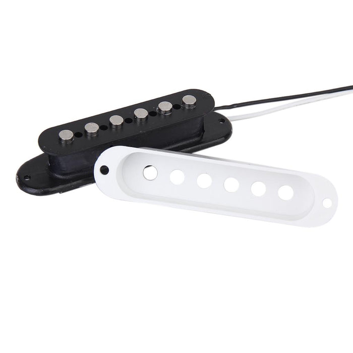 Crofta White Single Coil Pickup For Strat Guitar