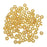 Crofta 100pcs Gold Daisy Flower Spacer Beads 4mm