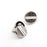 Crofta 10 Sets Cone Screwback Spikes Studs 10mm Silver