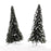 Crofta 10pcs White Dark Green Scenery Landscape Model Cedar Trees 12cm