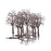 Crofta 10pcs Scenery Landscape Model Bare Trunk Tree 12cm