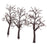 Crofta 10pcs Scenery Landscape Model Bare Trunk Tree 12cm