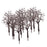 Crofta 10pcs Scenery Landscape Model Bare Trunk Tree 12cm