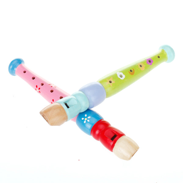 Crofta Wooden Flute Toy Kids Music Educational Toy