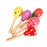 Crofta Fashion Wooden Egg Rattles Toys Children Gift