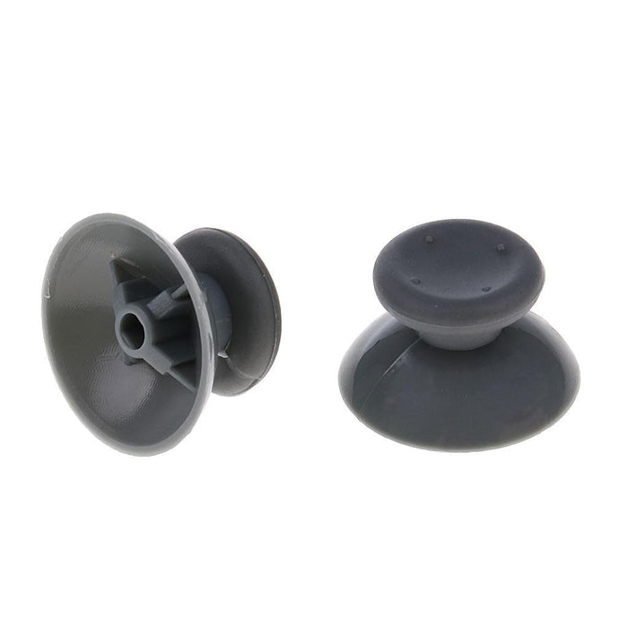 Crofta 1 Pair of Game Analog Thumbsticks Parts Replacement Joysticks for Xbox 360 Controller - Grey