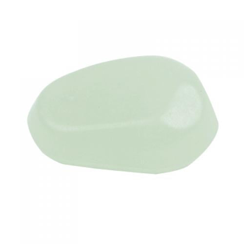 Crofta 100 Man-made Glow in the Dark Pebbles Stone for Walkway Sky Blue