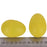 Crofta 1 Pair Plastic Percussion Musical Egg Maracas Shakers - Lemon Yellow