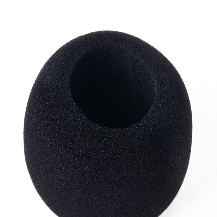 Crofta 2 Pcs Studio Microphone Foam Mic Shield Cover Black