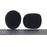 Crofta 2 Pcs Studio Microphone Foam Mic Shield Cover Black